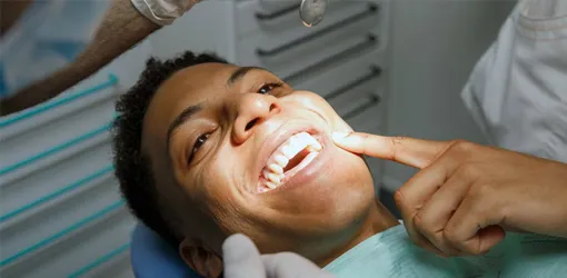 Topical anesthetic gel for comfort-first dentistry at Innova Smiles in Marlborough, MA