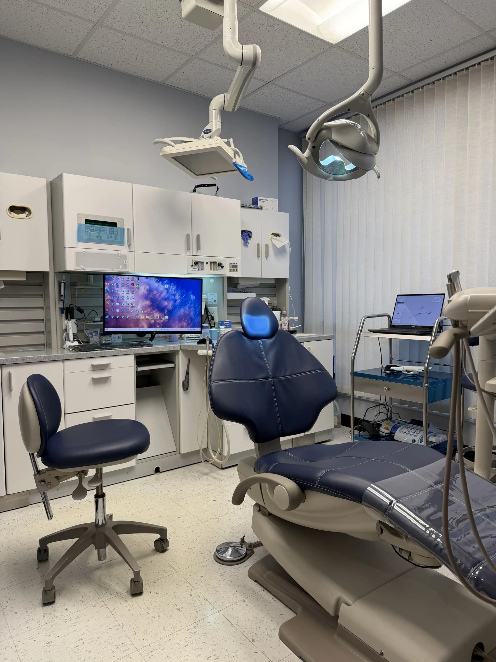 Digital X-ray and CEREC same-day crown operatory at Innova Smiles in Marlborough, MA