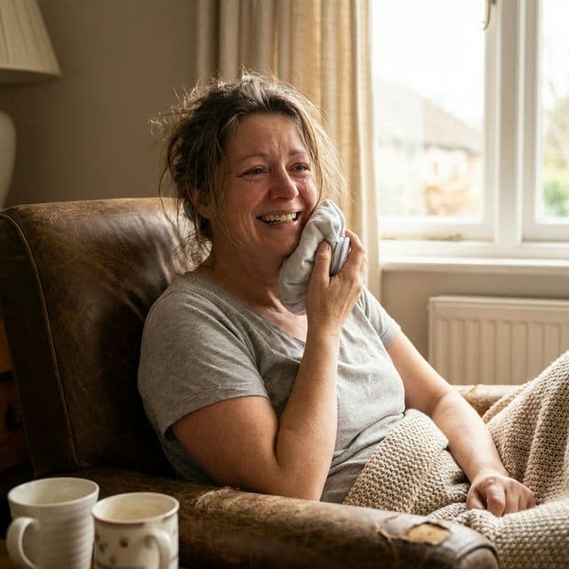 Woman smiling comfortably after emergency dental treatment at Innova Smiles in Marlborough, MA