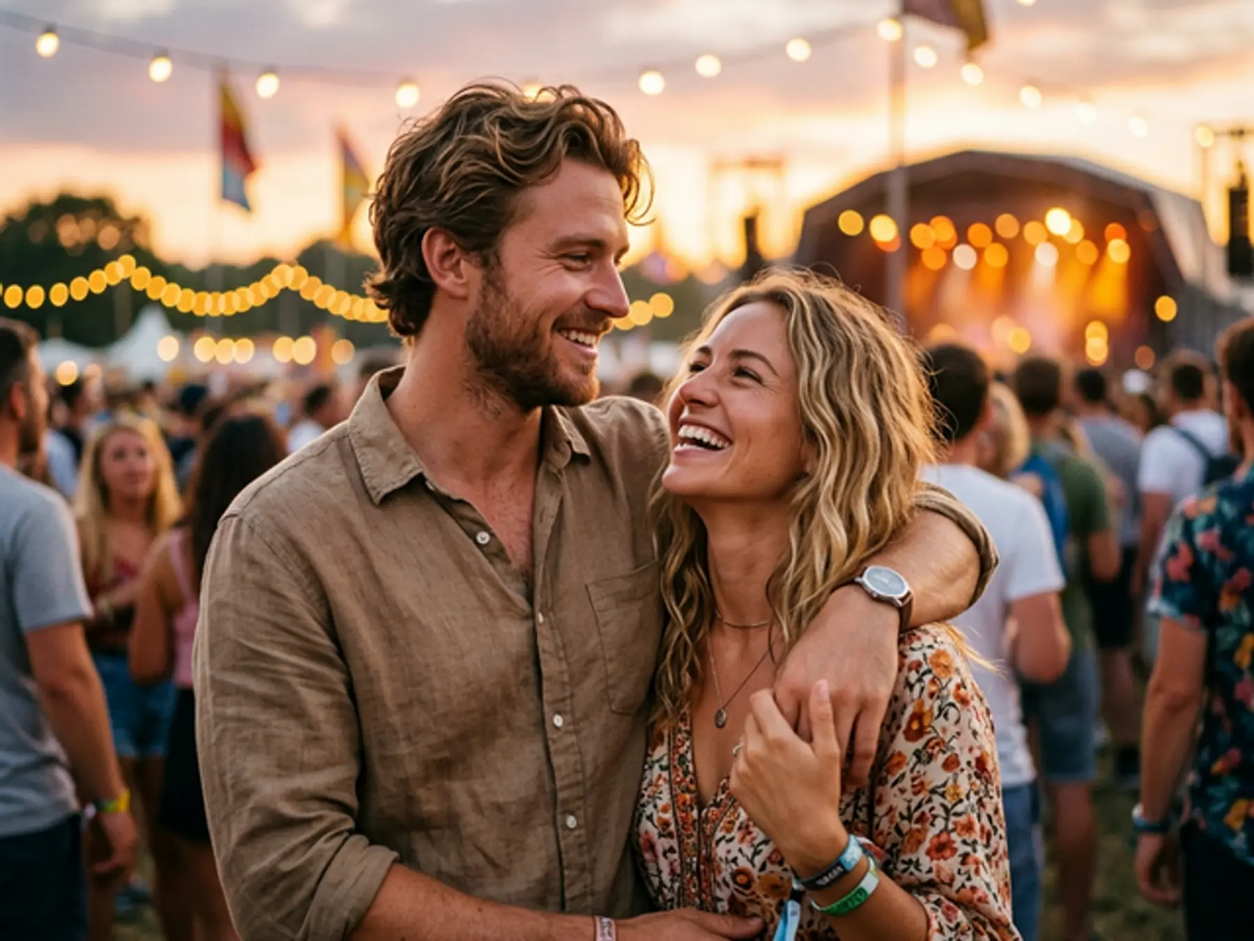 Couple enjoying an evening out after orthodontic aligner treatment at Innova Smiles in Marlborough, MA