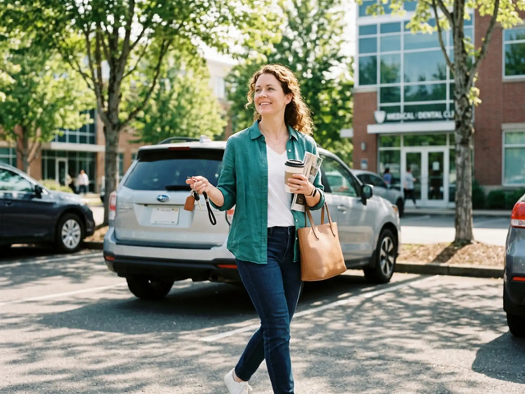 Patient returning to active lifestyle after sedation dentistry at Innova Smiles in Marlborough, MA