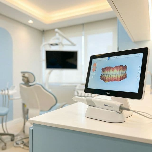 iTero Element Flex digital scanner for precise Invisalign impressions at Innova Smiles in Marlborough, MA